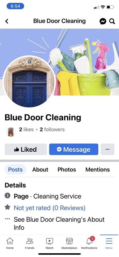 Blue Door Cleaning