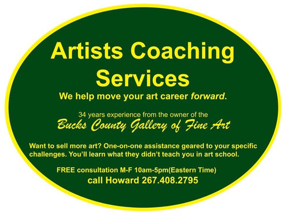Bucks County Gallery Artists Coaching Services