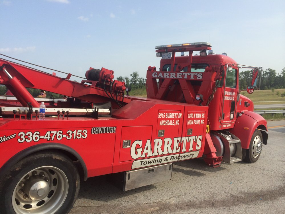Garrett’s Towing & Recovery Towing 408 National Hwy, Thomasville