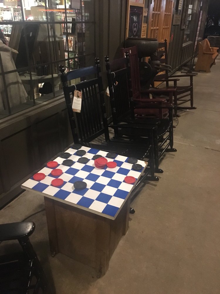 Sit N Relax After Your Meal Play Some Checkers Or Buy A