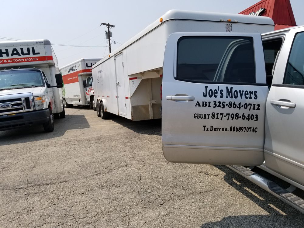 Joe’s Movers Movers Abilene, TX Phone Number Yelp