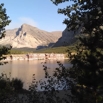 Many Glacier Hotel 67 Photos Reviews Hotels Highway 8 Photo Of Many Glacier Hotel Swiftcur Lake Mt United States On