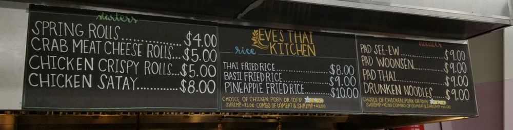 Eve’s Thai Kitchen