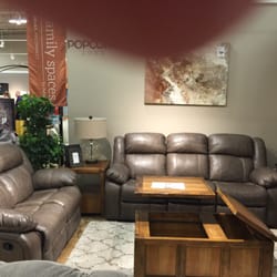 Ashley Home 13 Photos 17 Reviews Decor 3230 Middle Photo Of Ashley Home Lake Grove Ny United States Comfy Cowhide Leather