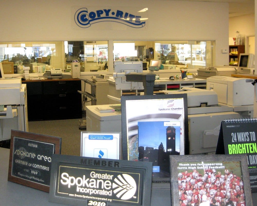 CopyRite Printing Inc Printing Services 1108 W 2nd Ave, Spokane