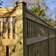 Champion Fence Builders 22 Photos Contractors 10328 Robinson Custom Wood Boxed Photo Of Champion Fence Builders Charlotte Nc United States Semi Privacy