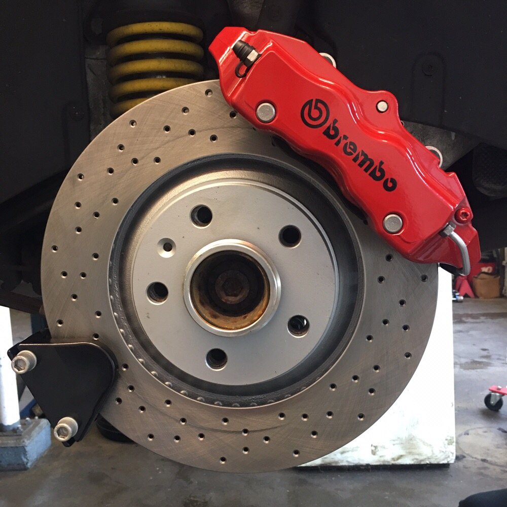 2000 Audi S4 Rear Brembo Big Brake Kit With 300mm Rotors