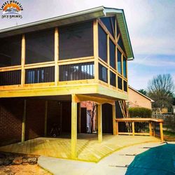 Smoky Mountain Deck Builders 186 Photos Decks Railing 500 N Photo Of Smoky Mountain Deck Builders Knoxville Tn United States Western Cedar
