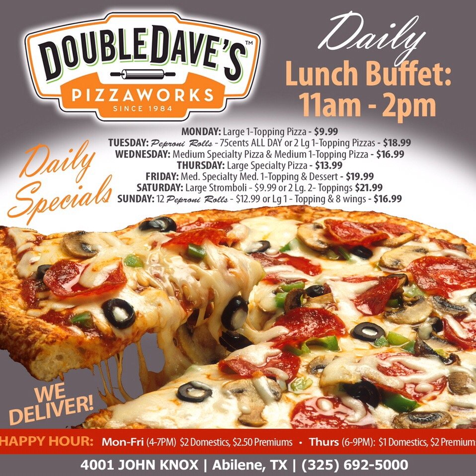 Double Dave’s Pizzaworks CLOSED 19 Photos & 18 Reviews Pizza
