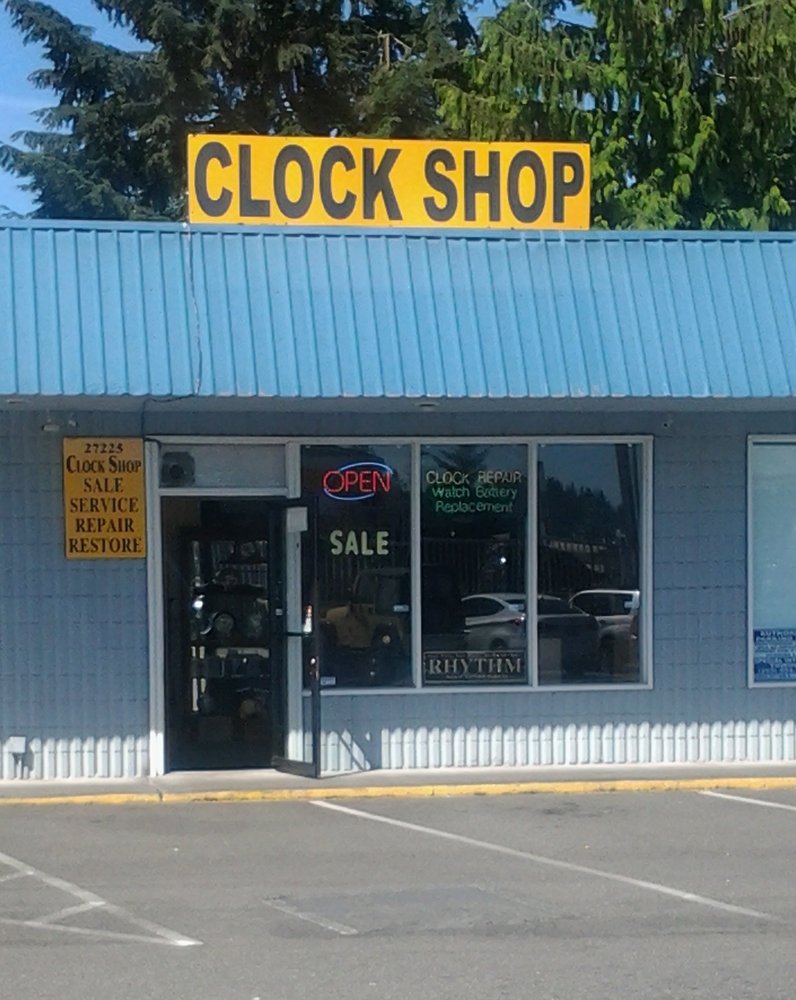 Clock Shop Watch Repair 27225 Pacific Hwy S, Federal Way, WA