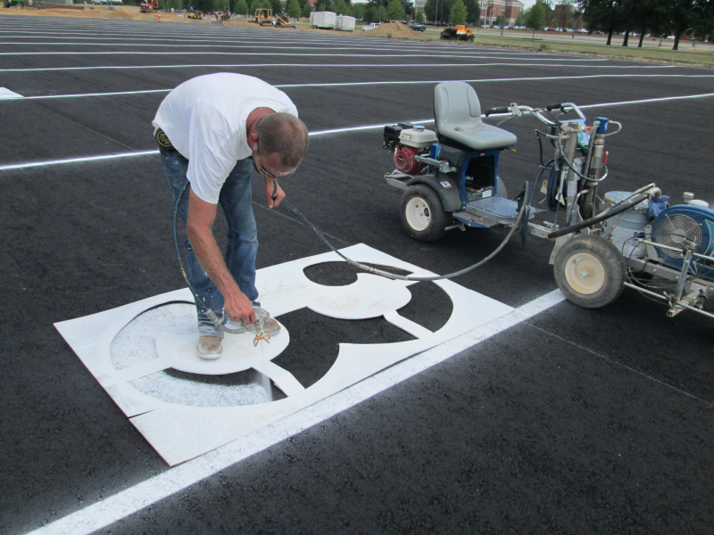 Paint a Lot Parking Lot Striping and Maintenance CLOSED Painters