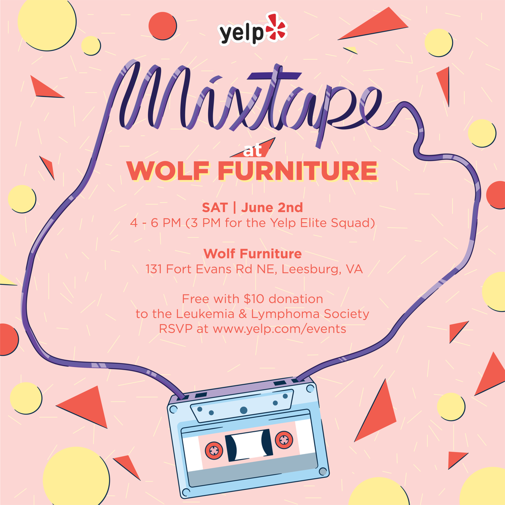 Yelp S Mixtape At Wolf Furniture Leesburg Events