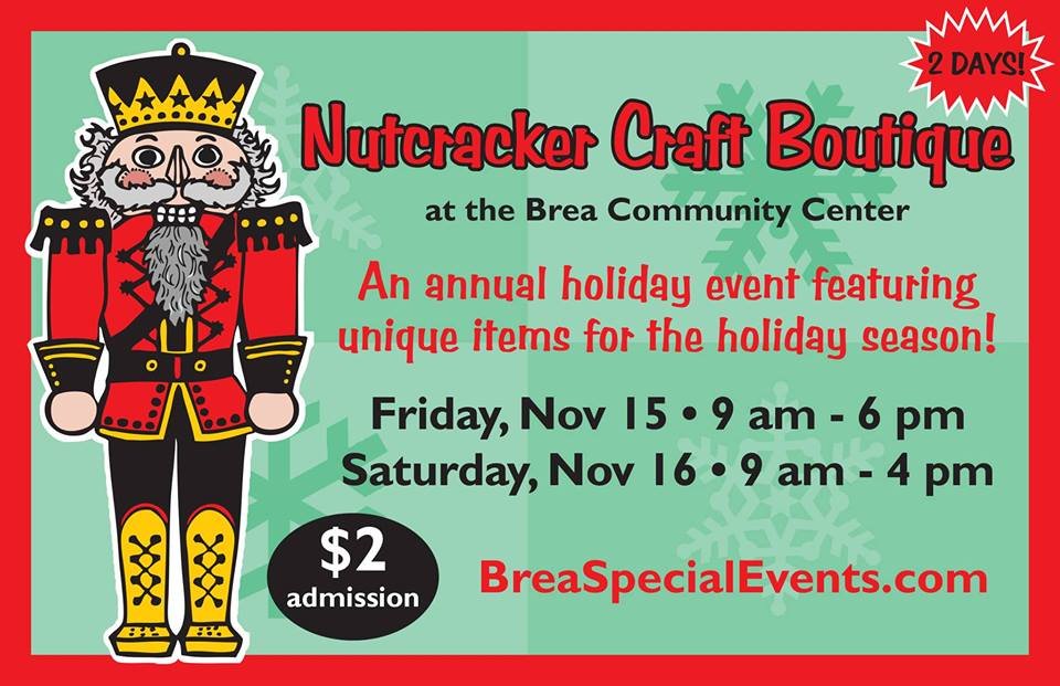 Nutcracker Craft Boutique, Brea Events Yelp