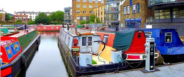 View from London Canal Museum
